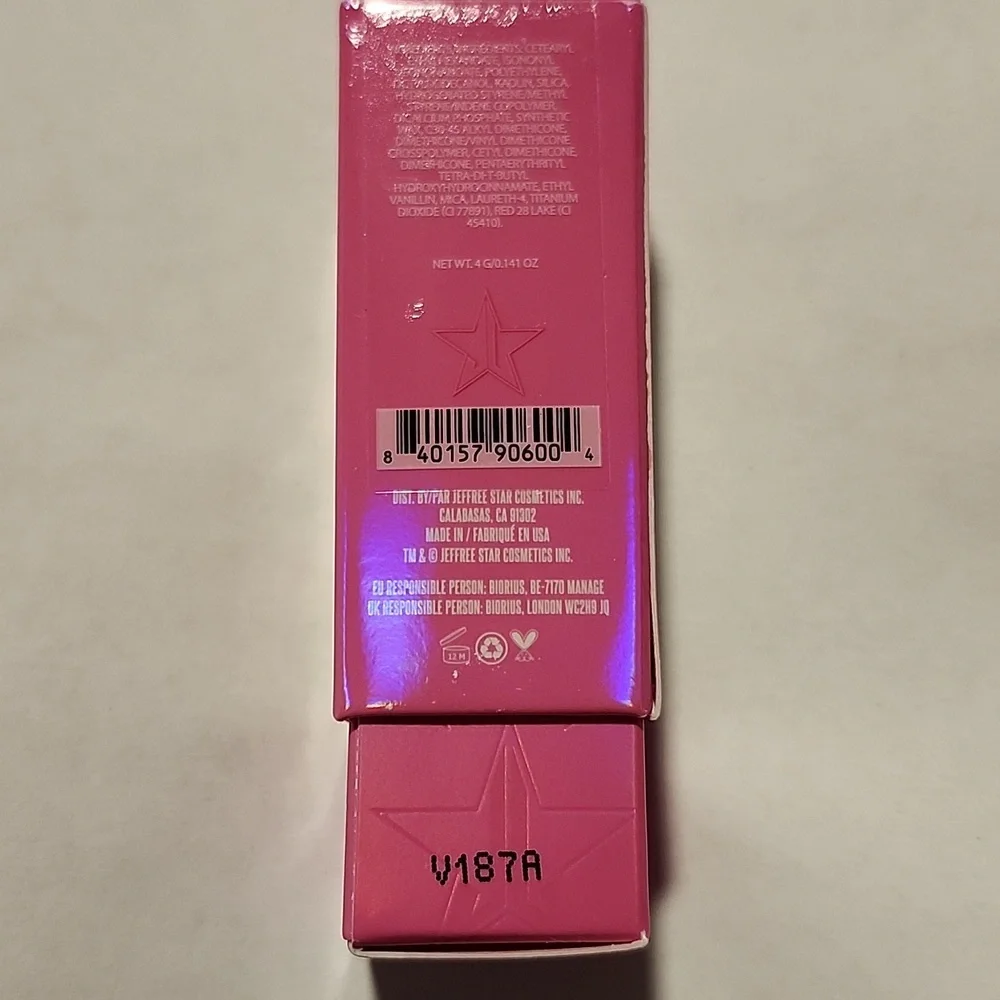 Jeffree Star Velvet Trap Lipstick in Pink Messiah
